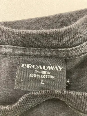 BROADWAY/ブロードウェイ/Tシャツ/カットソー/トップス/ブラック/L