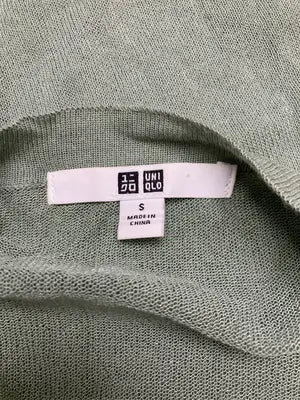 UNIQLO/ユニクロ/カーディガン/ボレロ/トップス/ライトグリーン/S