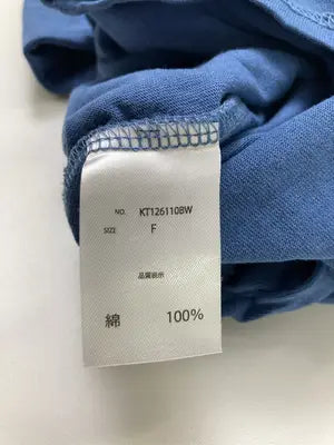 kutir/クティール/Tシャツ/カットソー/トップス/ブルー/F