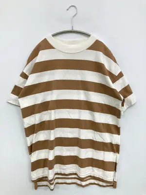 MUJI/ムジ/Tシャツ/カットソー/トップス/ブラウン/M～L