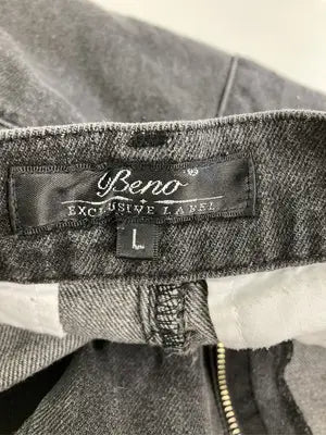 Beno/ビーノ/デニムパンツ/パンツ/グレー/L