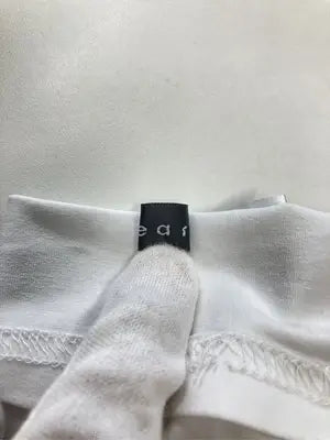 clear/クリア/Tシャツ/カットソー/トップス/ホワイト/F