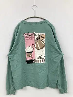 THE SHOP TK/ザショップティーケー/Tシャツ/カットソー/トップス/ライトグリーン/S