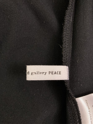 E hyphen world gallery peace/イーハイフンワールドギャラリーピース/ショート/ミニスカート/スカート/ブラック/F