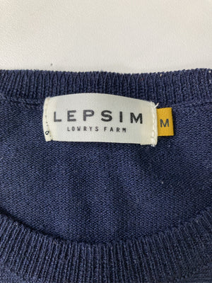 LEPSIM/レプシィム/ニット/セーター/トップス/ネイビー/M