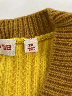 MARNI × UNIQLO/マルニユニクロ/ニット/セーター/トップス/ブラウン/3XL