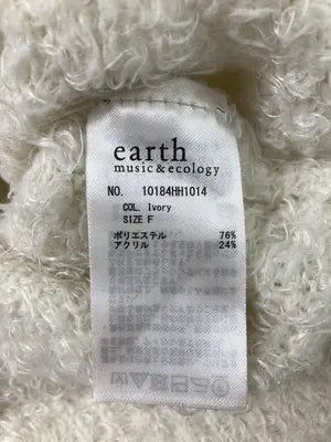 earth music&ecology/アースミュージックアンドエコロジー/ニット/セーター/トップス/ホワイト/FREE