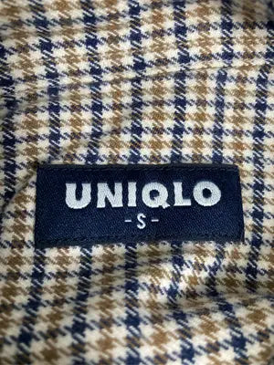 UNIQLO/ユニクロ/シャツ/ブラウス/トップス/ブラウン/S