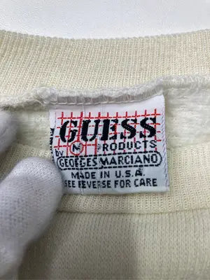 GUESS/ゲス/スウェット/トップス/アイボリー/M
