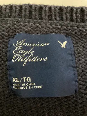 American Eagle Outfitters/アメリカンイーグルアウトフィッターズ/ニット/セーター/トップス/ネイビー/XL