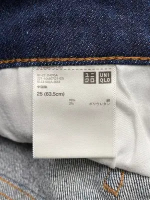 UNIQLO/ユニクロ/デニムパンツ/パンツ/ネイビー/25