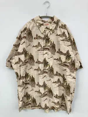 alfred Shaheen/シャツ/ブラウス/トップス/ベージュ/XL