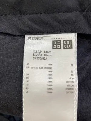UNIQLO/ユニクロ/チノパンツ/パンツ/ネイビー/ウエスト82cm   レングス85cm   CN 170/82A