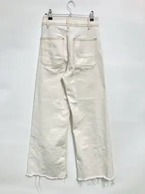 ZARA/ザラ/デニムパンツ/パンツ/ホワイト/EUR34