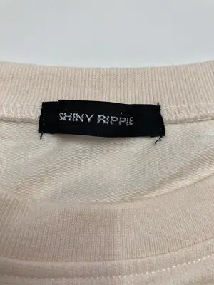 Shiny Ripple/スウェット/トップス/ベージュ/L