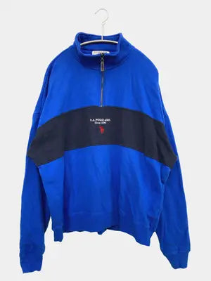 U.S. POLO ASSN./ユーエスポロアッスン/ジャージ/トラックジャケット/トップス/ブルー/M