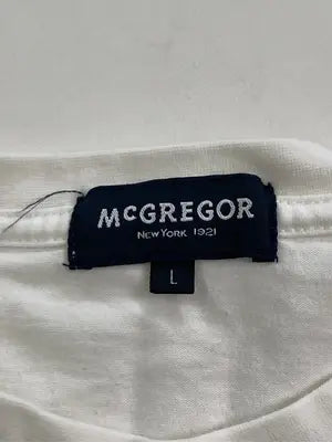 McGREGOR/マックレガー/Tシャツ/カットソー/トップス/ホワイト/L