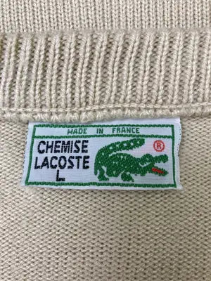 CHEMISE LACOSTE/シュミーズラコステ/ニット/セーター/トップス/ベージュ/L