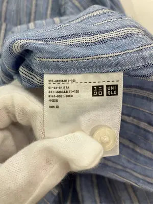 UNIQLO/ユニクロ/シャツ/ブラウス/トップス/ブルー/L