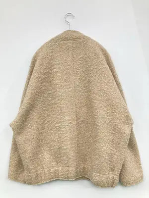 ZARA/ザラ/ノーカラージャケット/ジャケット/アウター/ベージュ/EUR XS-S