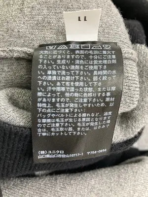 UNIQLO/ユニクロ/ニット/セーター/トップス/ブラック/M