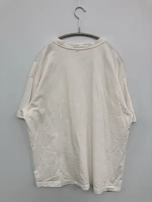 Tシャツ/カットソー/トップス/ホワイト/LL