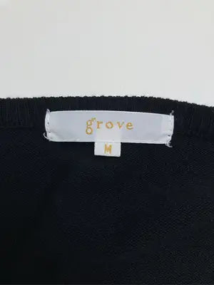 grove/グローブ/シャツ/ブラウス/トップス/ブラック/M