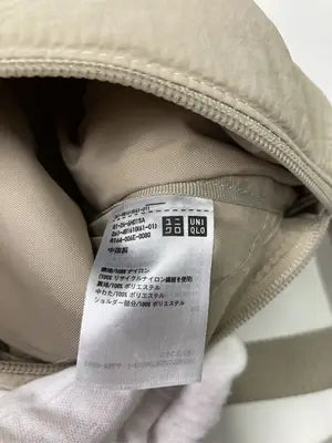 UNIQLO/ユニクロ/ショルダーバッグ/バッグ/ベージュ