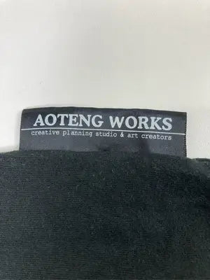 aoteng works/Tシャツ/カットソー/トップス/ブラック/L
