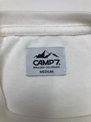 CAMP7/キャンプセブン/Tシャツ/カットソー/トップス/ホワイト/MEDIUM