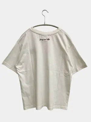 TOM and JERRY/トムアンドジェリー/Tシャツ/カットソー/トップス/ホワイト/M