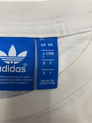 adidas/アディダス/Tシャツ/カットソー/トップス/ホワイト/S