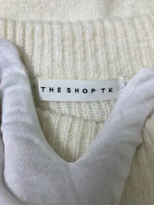 THE SHOP TK/ザショップティーケー/ニット/セーター/トップス/アイボリー/L