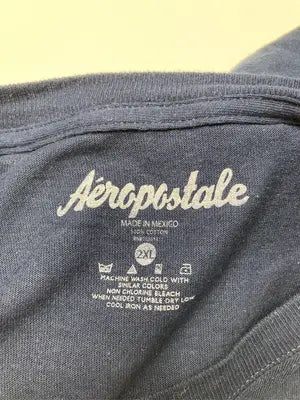 AEROPOSTALE/エアロポスタル/Tシャツ/カットソー/トップス/ネイビー/2XL