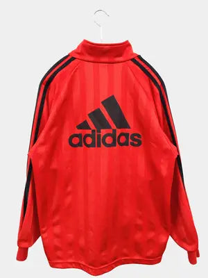 adidas/アディダス/ジャージ/トラックジャケット/トップス/レッド/160  チェスト76～84