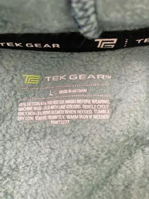 TEK GEAR/パーカー/トップス/ブルー/L