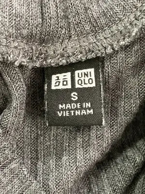 UNIQLO/ユニクロ/ニット/セーター/トップス/グレー/S