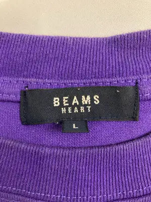BEAMS HEART/ビームスハート/Tシャツ/カットソー/トップス/パープル/L
