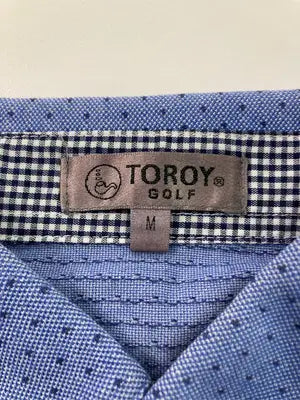 TOROY/トロイ/ポロシャツ/トップス/ブルー/M