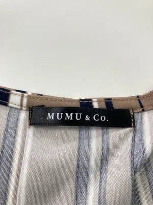 MUMU&Co/ムムアンドコー/シャツ/ブラウス/トップス/ブラウン/LL