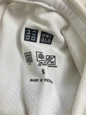 UNIQLO/ユニクロ/パーカー/トップス/ホワイト/S