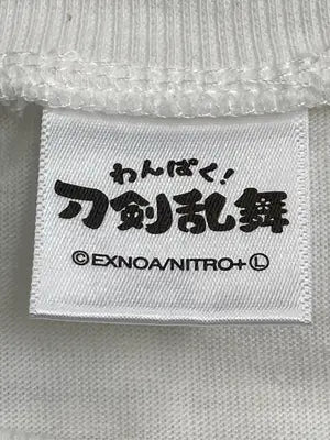 刀剣乱舞/Tシャツ/カットソー/トップス/ホワイト/M
