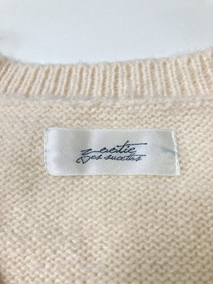 カーディガン/ボレロ/トップス/アイボリー/L