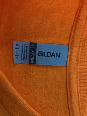 GILDAN/ギルダン/Tシャツ/カットソー/トップス/オレンジ/XL