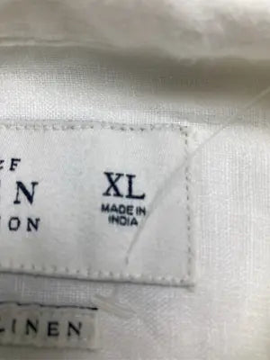 THE A&F LINEN COLLECTION/シャツ/ブラウス/トップス/ホワイト/XL