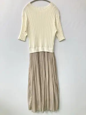 NATURAL BEAUTY BASIC/ナチュラルビューティーベーシック/ワンピース/ワンピース/ドレス/ベージュ/M