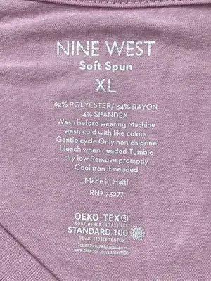 NINE WEST/ナインウエスト/Tシャツ/カットソー/トップス/ピンク/XL