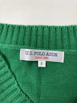 U.S. POLO ASSN./ユーエスポロアッスン/ベスト/トップス/グリーン/F