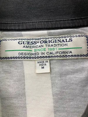 GUESS ORIGINALS/Tシャツ/カットソー/トップス/ブラック/M