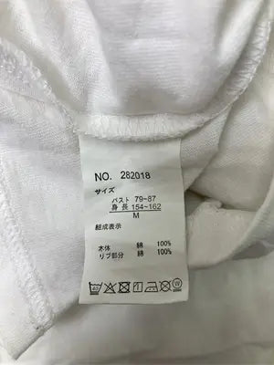 Tシャツ/カットソー/トップス/ホワイト/M